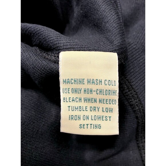 Vintage 1984 St John’s Bay Woman’s Black Ribbed Mock Turtleneck Size XL NWT - Picture 3 of 6